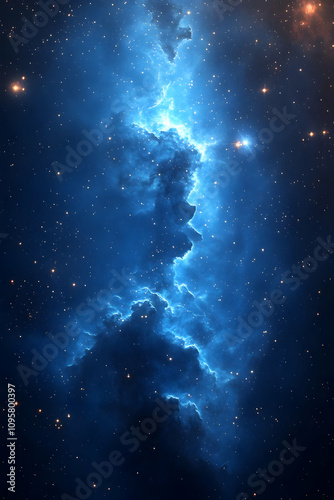 Cosmic Nebula Illustration:...