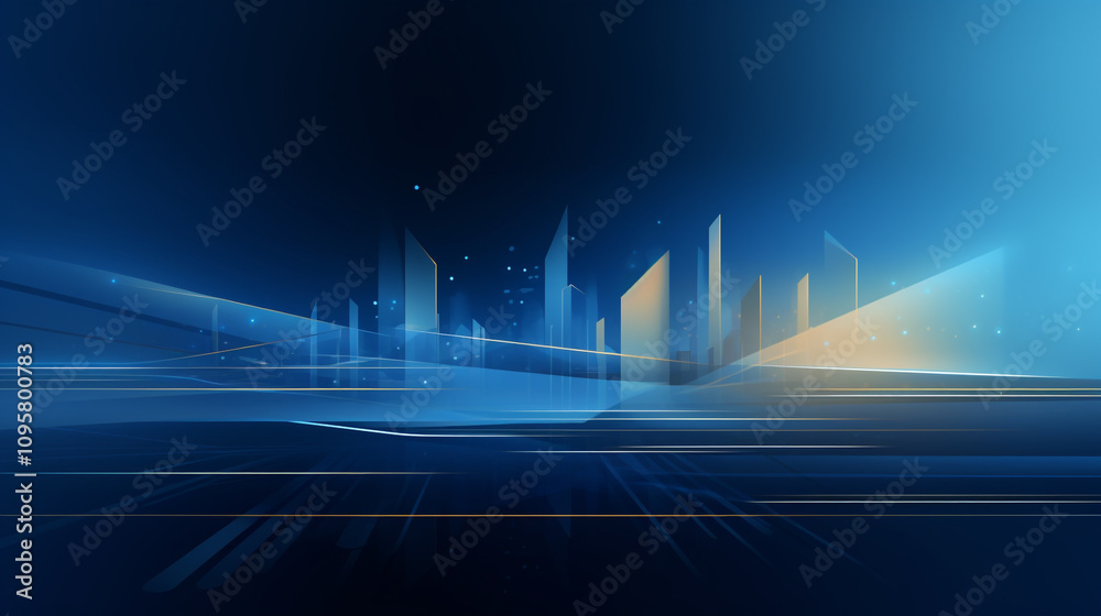 Abstract blue technology background, Abstract blue technology background,