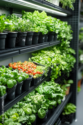 Vibrant Green Leafy Vegetab...