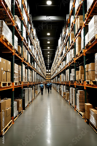 Warehouse Interior - Indust...