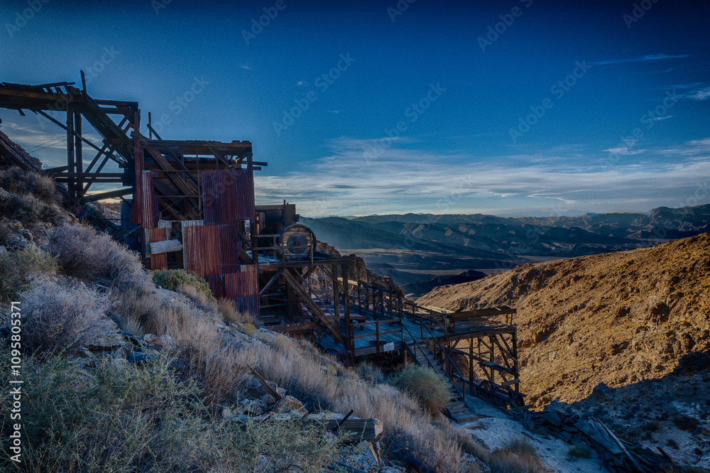 Skidoo Townsite and Mine Death Valley National Park Skidoo Townsite and Mine Death Valley National Park