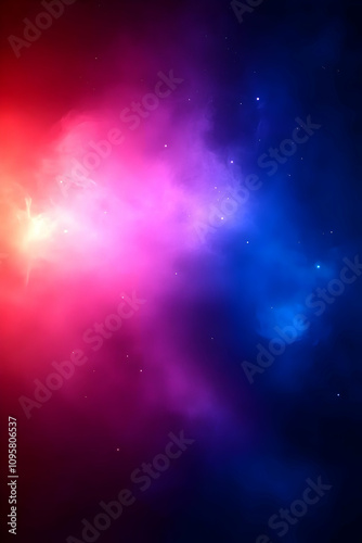 Cosmic Nebula Abstract Back...