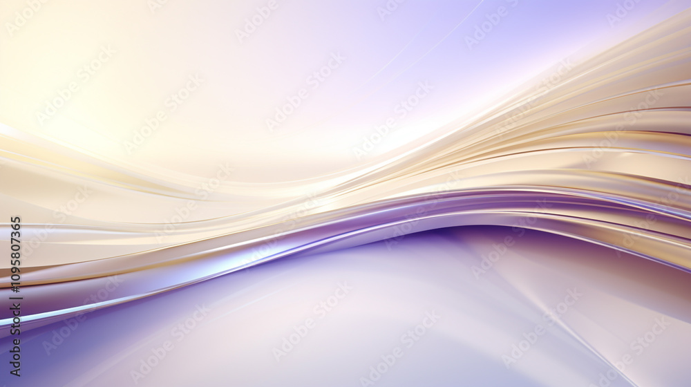 Obraz premium Purple gradient wave carve background.