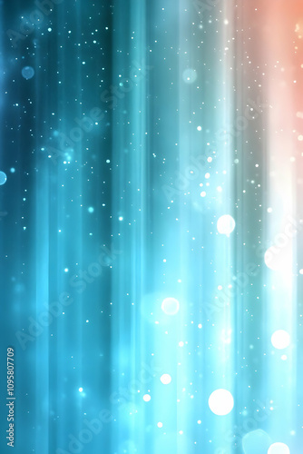 Abstract Teal Background Il...