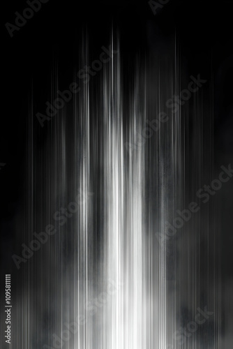 Abstract Black and White Ve...