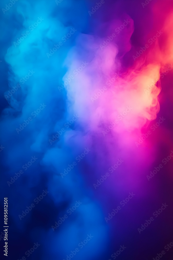 Abstract Smoke Background Blue Pink Purple Abstract Smoke Background Blue Pink Purple