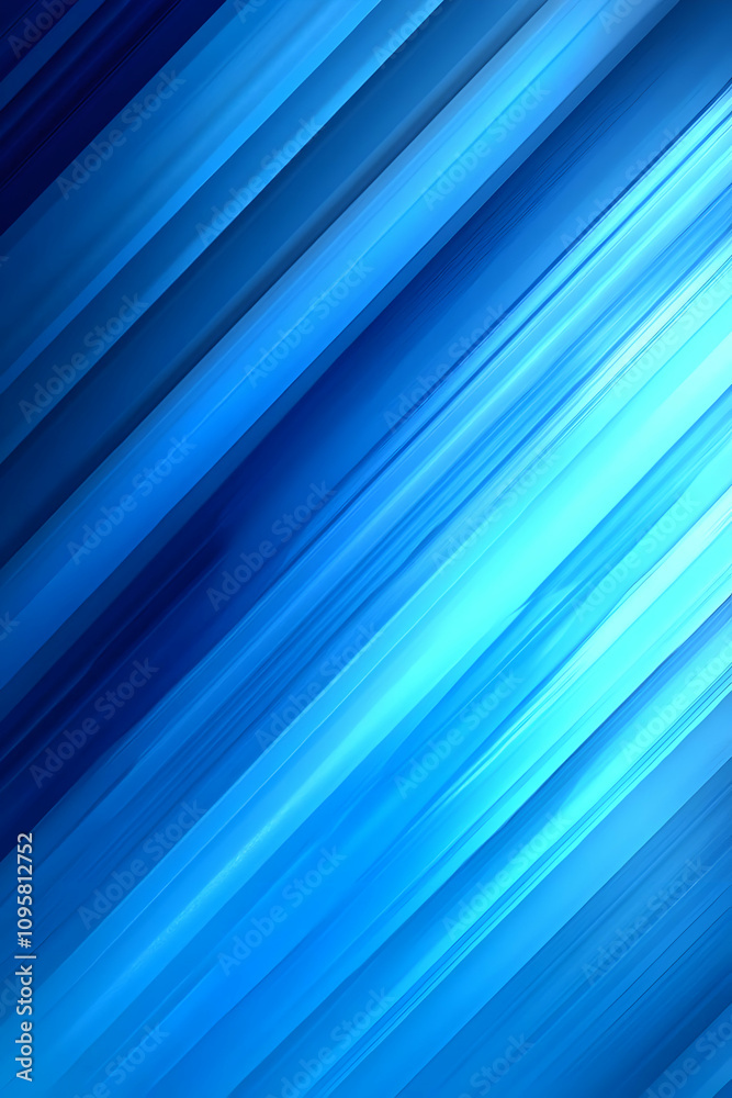 Fototapeta premium Dynamic Blue Abstract Background Illustration