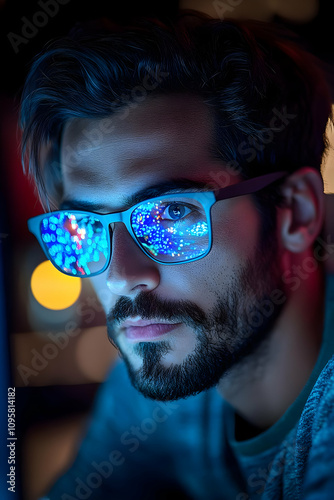 Cyberpunk Style Portrait Il...