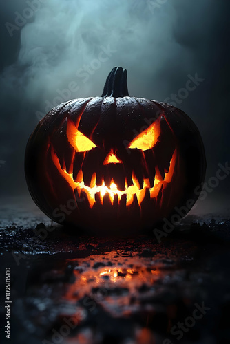 Halloween Jack-o'-Lantern I...