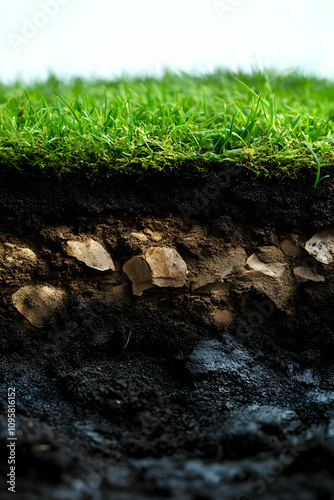 Cross Section Soil Layers I...