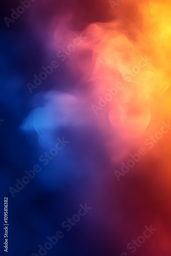Abstract Smoke Background I...