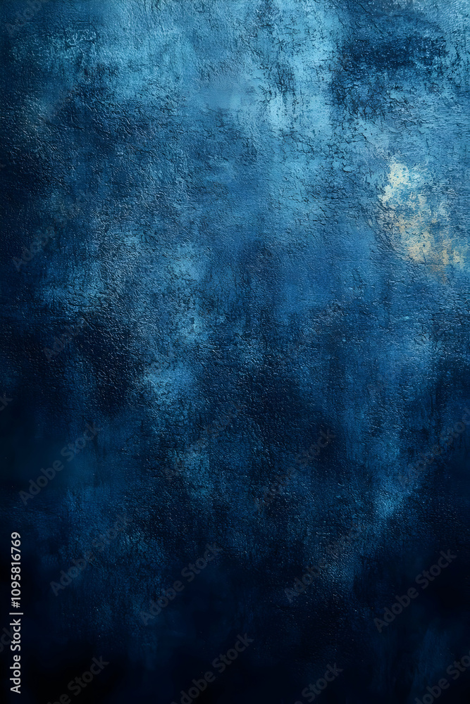 Naklejka premium Deep Blue Abstract Background Texture