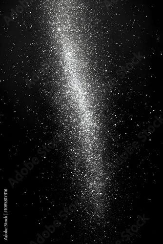 Abstract White Spray Paint ...