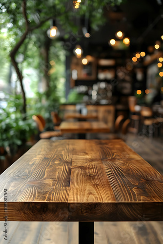 Rustic Wooden Tabletop in C...