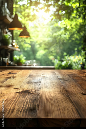 Wooden Tabletop Background ...
