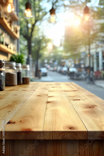 Sunny Street Wooden Table B...