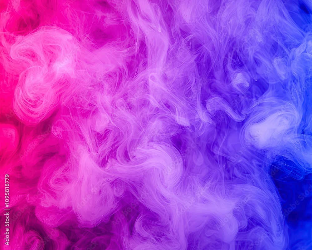Abstract pink and blue smoke swirls. Abstract pink and blue smoke swirls.