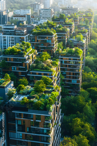 Green Roof Urban Apartments...