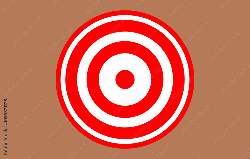 Red target icon . Red darts target aim icon isolated on background . Red target icon . Red darts target aim icon isolated on background .
