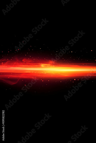 Fiery Abstract Background I...
