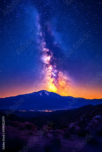 Majestic Milky Way Galaxy O...