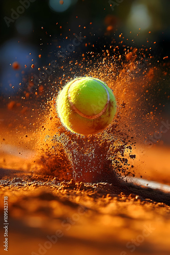 Tennis Ball Action Photo: C...