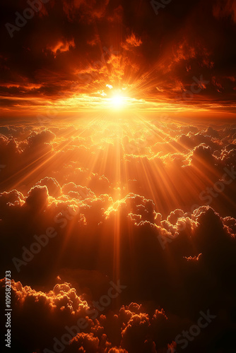 Golden Hour Cloudscape: A R...
