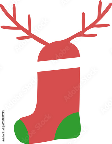 christmas party vector image, without background, svg