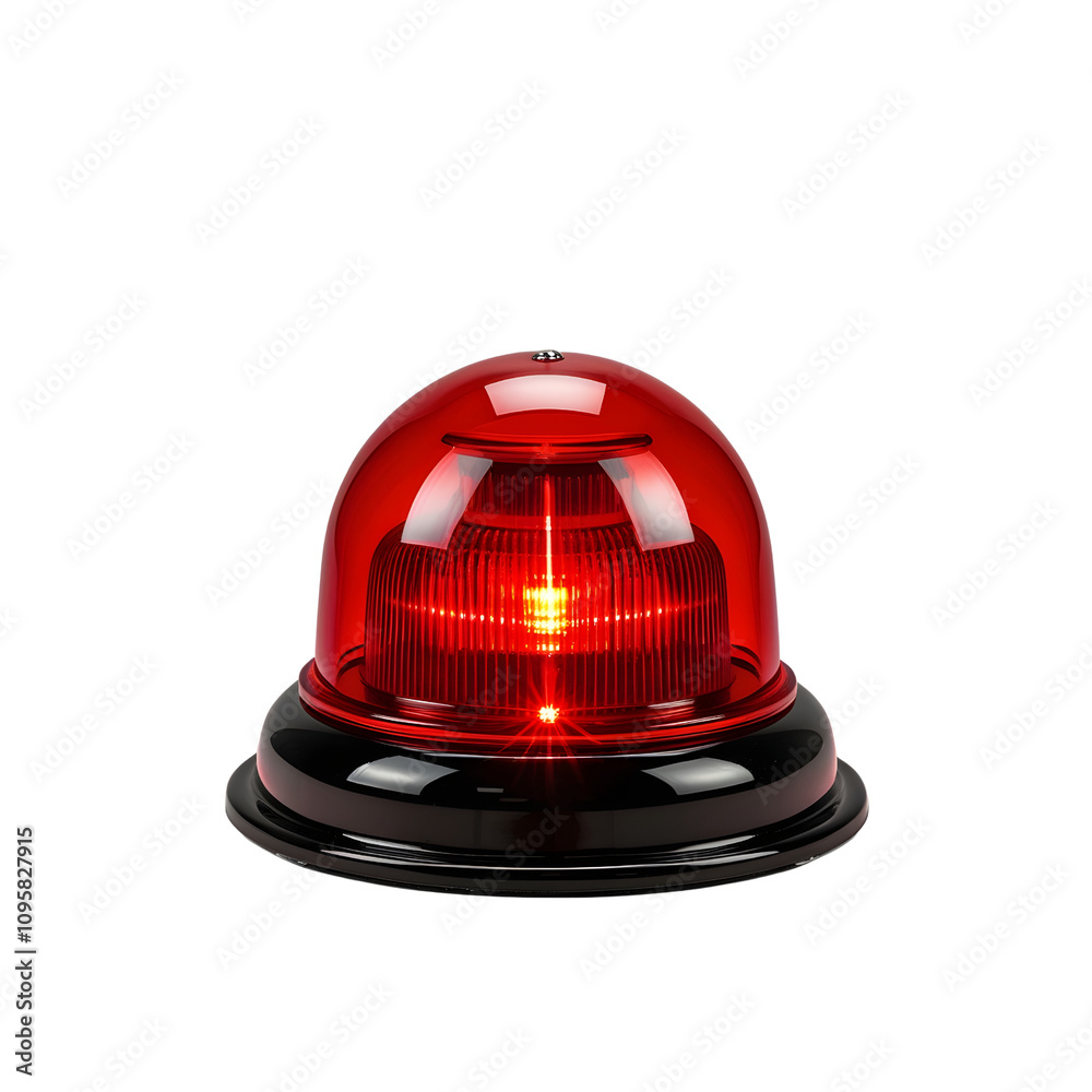 Fototapeta premium Red Emergency Siren