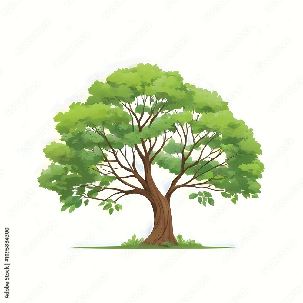 Fototapeta premium tree isolated on white