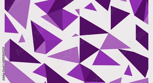 Purple Parallelogram pattern hand drawn design on Blue background illustration