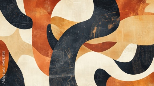Wallpaper Mural Traditional Arabic calligraphy in bold brushstrokes, classic Islamic art patterns, earthy colors  Torontodigital.ca