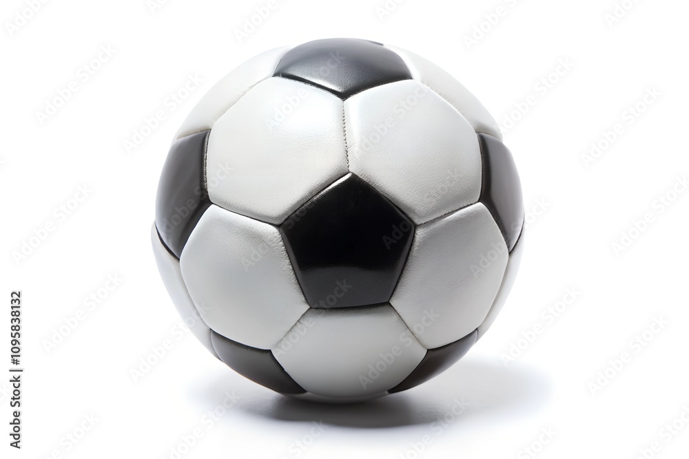Fototapeta premium football isolated on white background