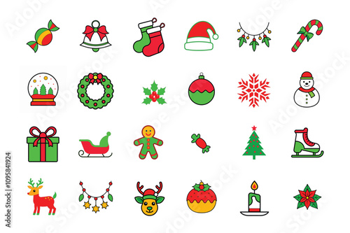 Christmas design element vector illustration