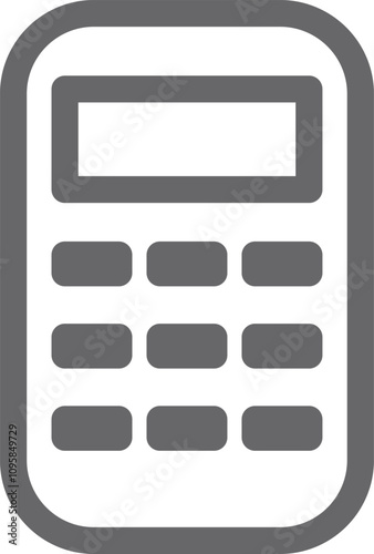 ビジネス　マネー　計算機　電卓　経済　お金　アイコン　ピクトグラム　あしらい　シンプル　イラスト素