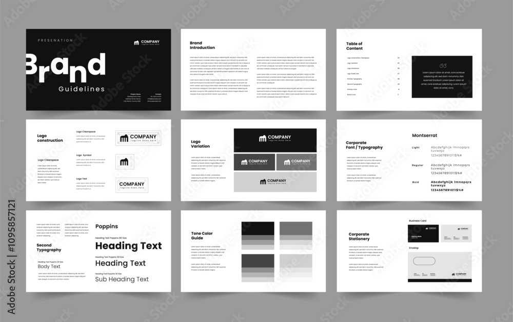 brand guideline presentation slide brand guidelines design brand guideline presentation slide brand guidelines design