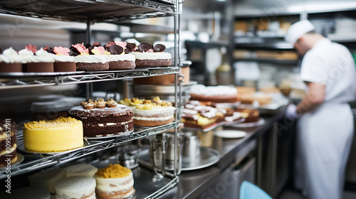Cake shop kitchen