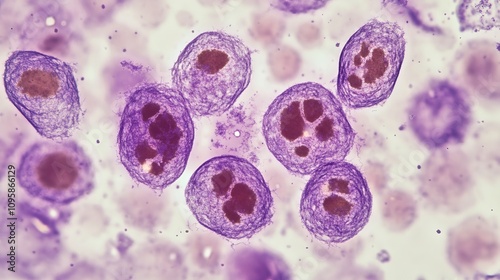 Acute promyelocytic leukemia APL is a rare, aggressive blood cancer that affects immature white blood cells called promyelocytes photo