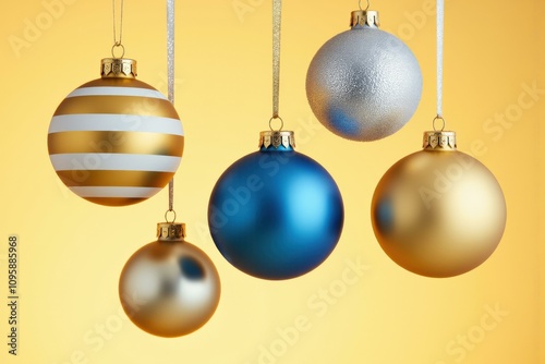 Brighten Your Holidays with These Elegant Christmas Ornaments - Perfect for Festive Decorations and Gifts