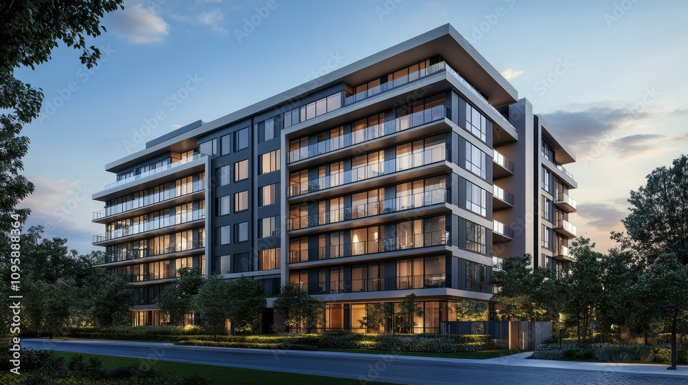 Elegant Minimalist Architectural Design in Urban Setting Elegant Minimalist Architectural Design in Urban Setting