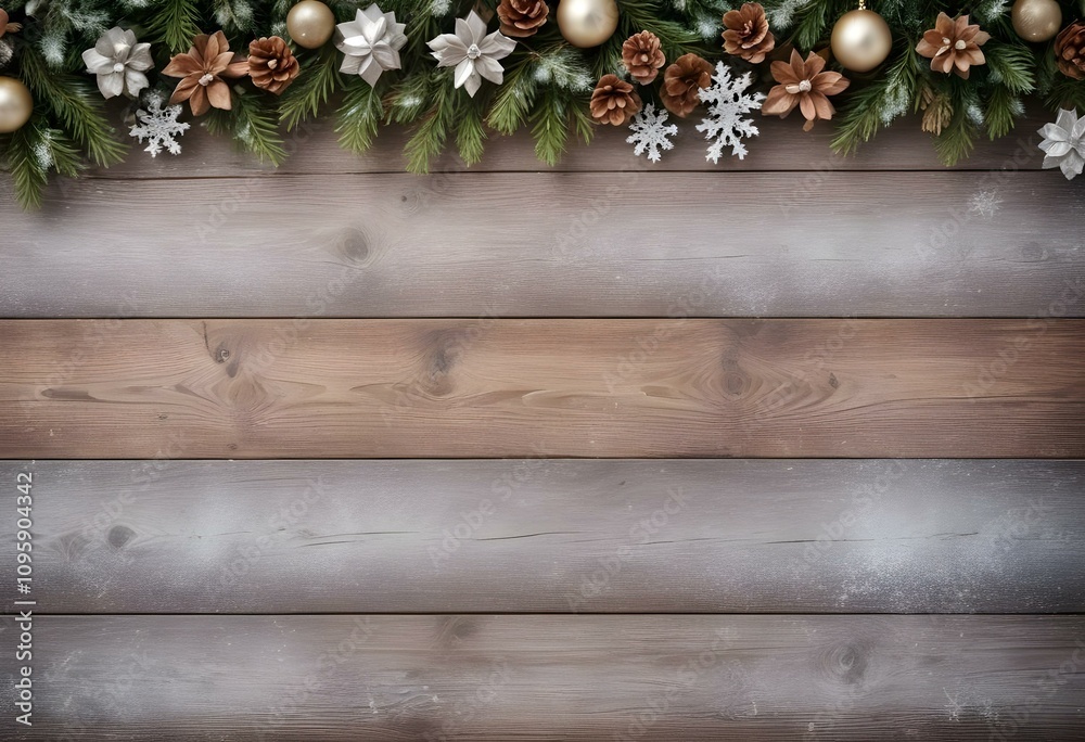 Rustic Christmas-themed backgrounds featuring natural elements such as wood textures, pine branches, eucalyptus leaves, candles, and festive decorations. cozy designs warm tones