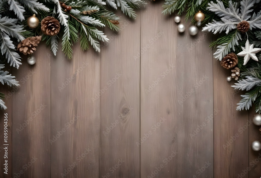 Rustic Christmas-themed backgrounds featuring natural elements such as wood textures, pine branches, eucalyptus leaves, candles, and festive decorations. cozy designs warm tones Rustic Christmas-themed backgrounds featuring natural elements such as wood textures, pine branches, eucalyptus leaves, candles, and festive decorations. cozy designs warm tones