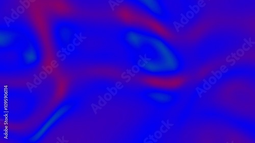 Flowing Blue Gradient Fractal Background with Glowing Plasma and Soft Liquid Texture - Liquid Organic Pattern