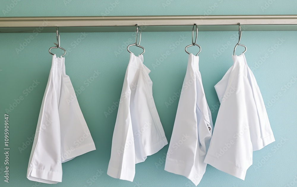 Multiple layers of protection worn by doctors when dealing with highly contagious diseases Multiple layers of protection worn by doctors when dealing with highly contagious diseases