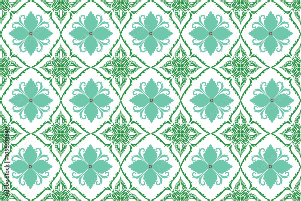 Fototapeta premium seamless floral pattern
