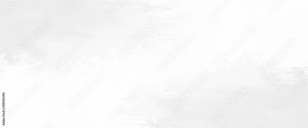 Vector white grunge concrete wall texture background.