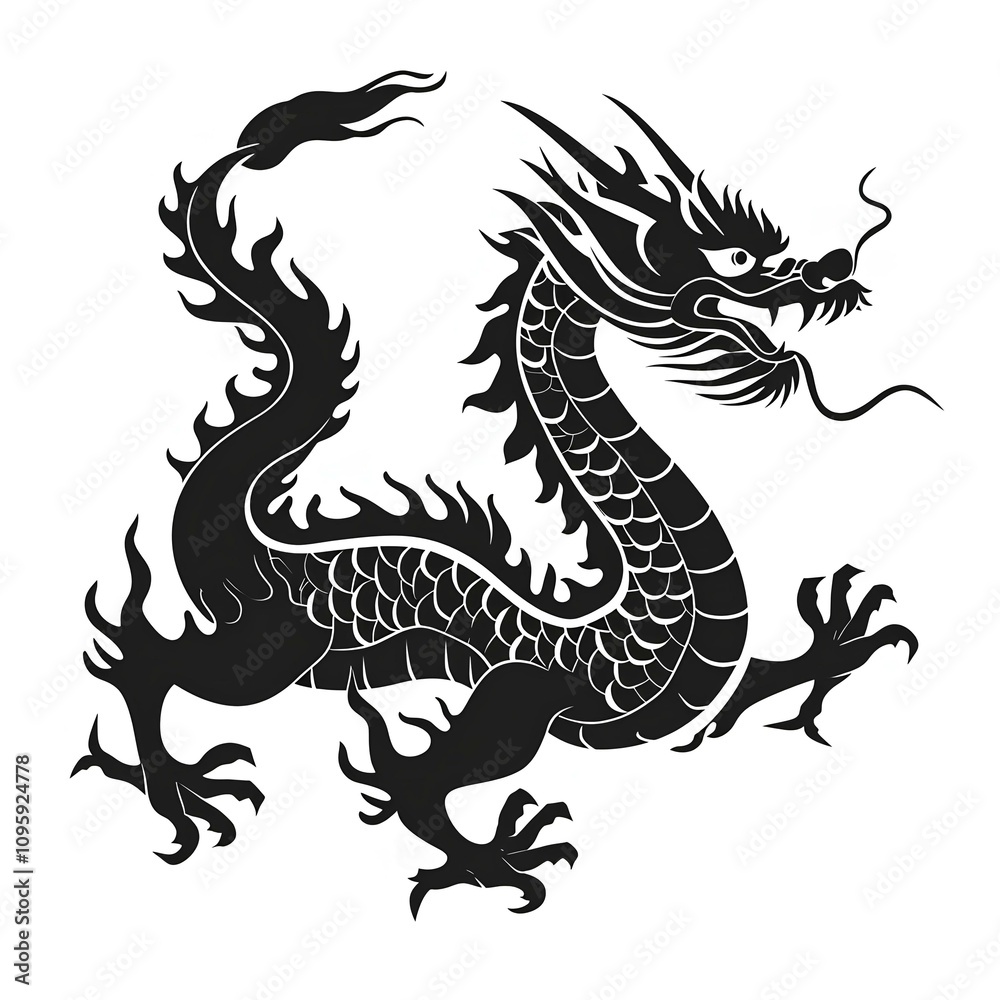 Majestic Black Chinese Dragon: A Powerful Symbol of Strength, Luck, and Prosperity in Asian Mythology and Art Majestic Black Chinese Dragon: A Powerful Symbol of Strength, Luck, and Prosperity in Asian Mythology and Art