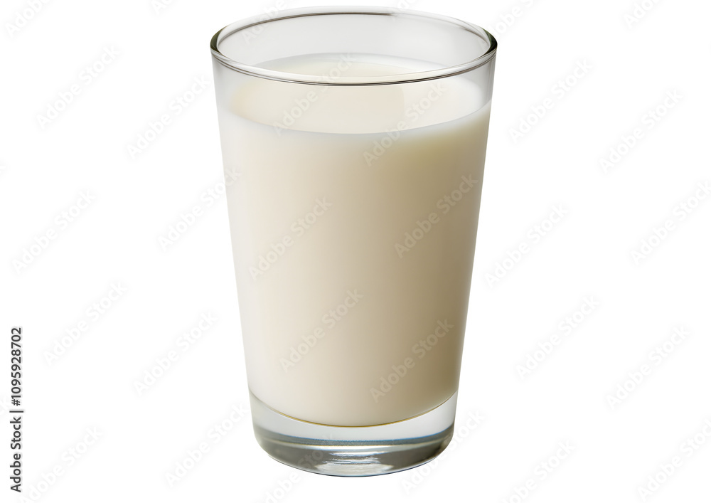 glass of milk isolated on transparent background glass of milk isolated on transparent background
