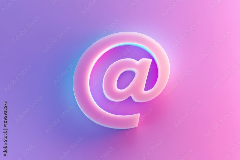 The image features an @ logo centered against a vibrant gradient background, transitioning smoothly from pink to purple, giving it a modern and dynamic feel. The image features an @ logo centered against a vibrant gradient background, transitioning smoothly from pink to purple, giving it a modern and dynamic feel.