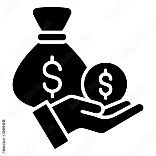 Finance Icon Element For Design